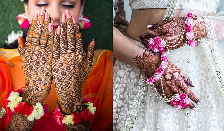 Rose Glove Mehendi Design : Masterclass