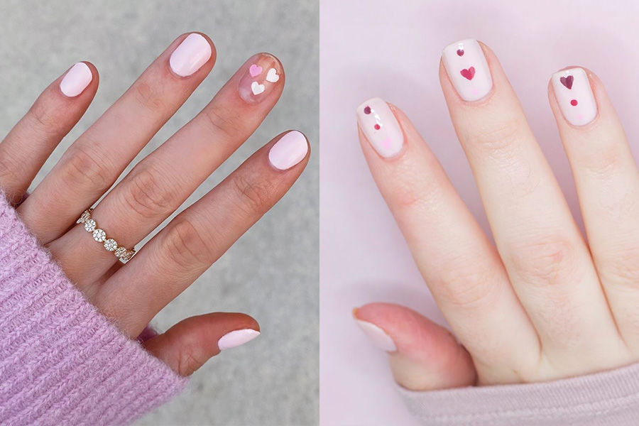 Heart Nail Art