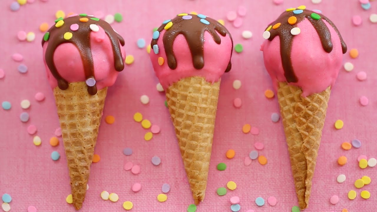 Waffle Cone Cake
