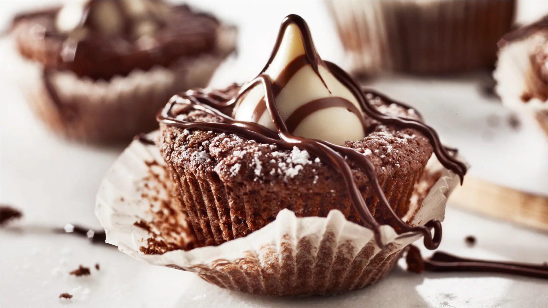 Brownie Kiss Cupcakes : Masterclass