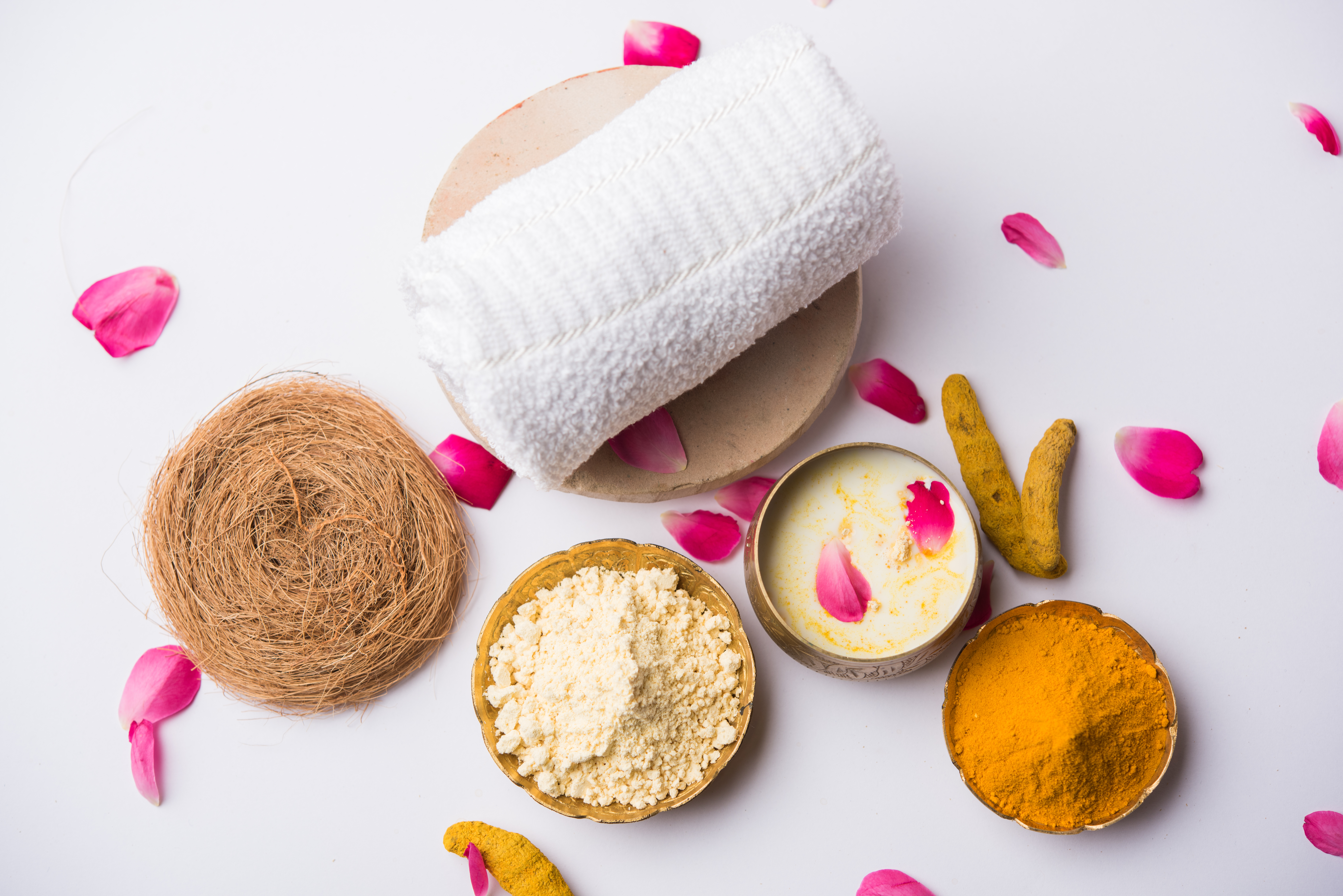 Powder Face Pack Making