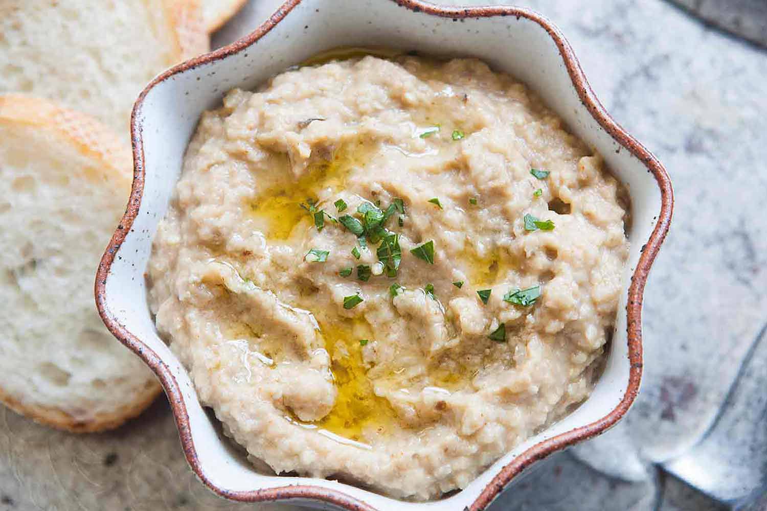 Making Baba Ganoush