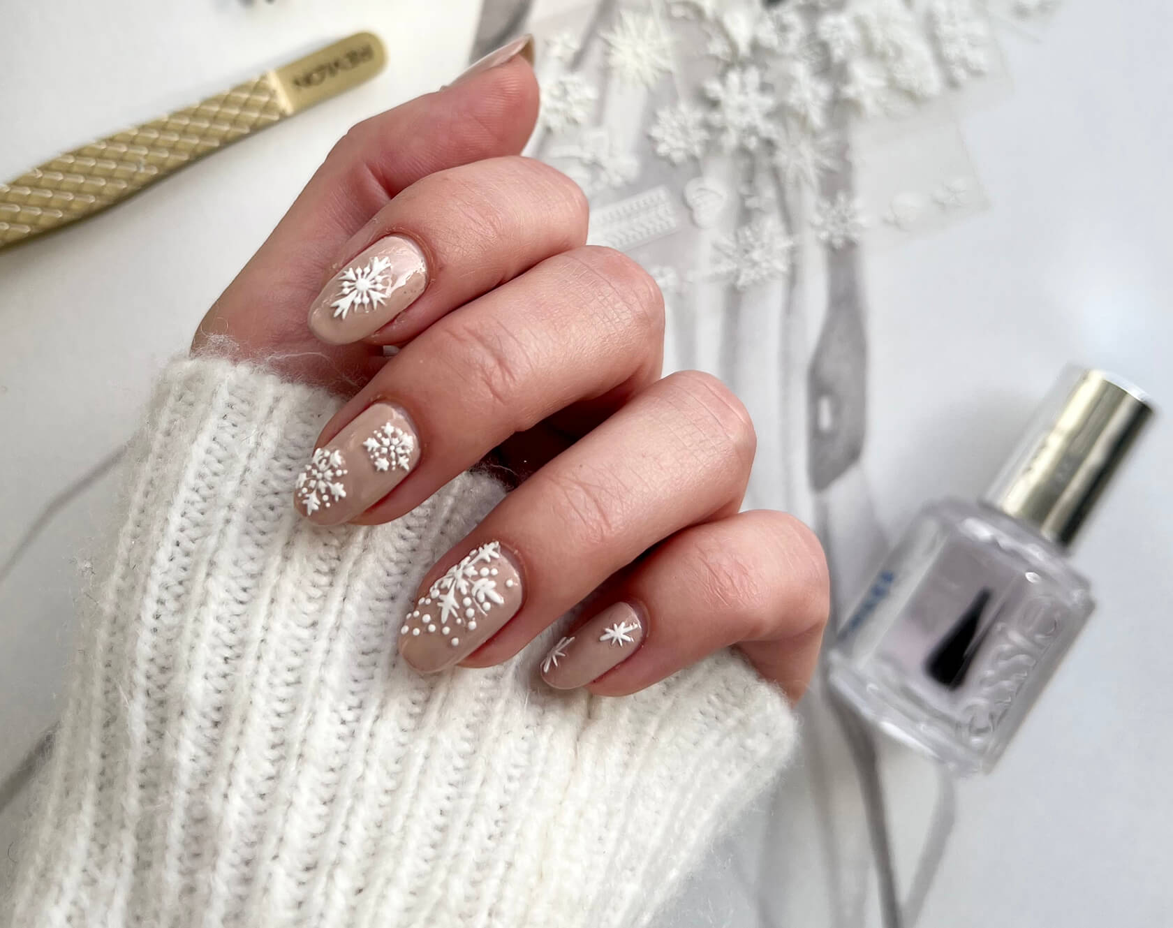 Winter Special Nail Art